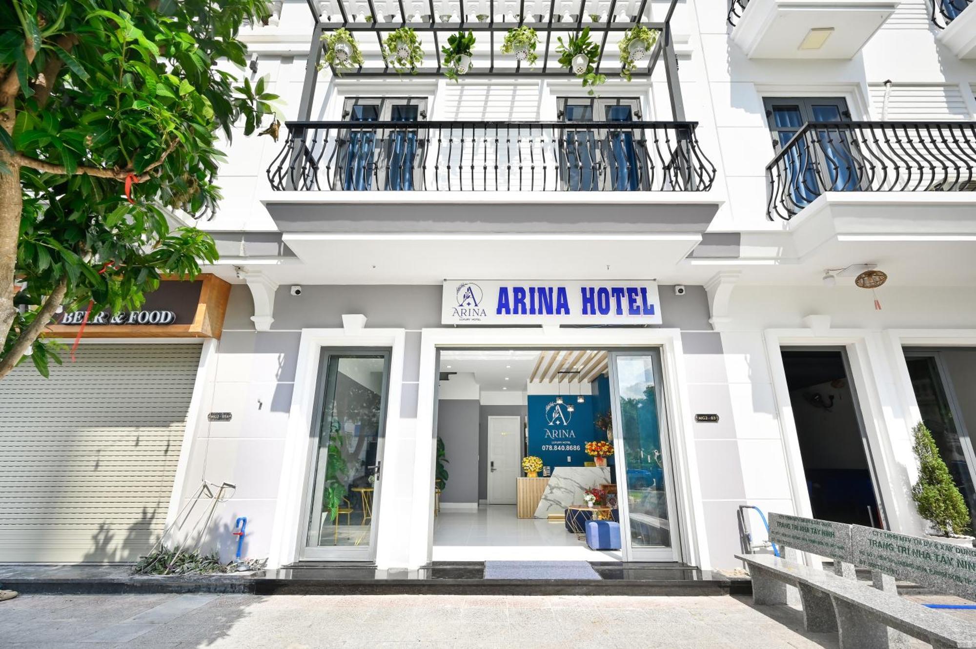 Arina Luxury Hotel - Vincom Tây Ninh Exterior foto